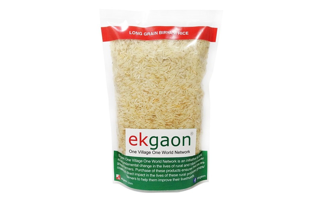 Ekgaon Long Grain Biryani Rice    Pack  1 kilogram